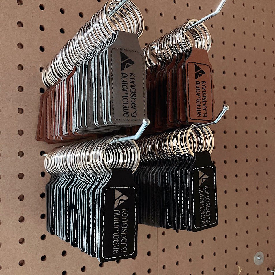 Porte - clé personnalisé avec texte et/ou logo - Les Zacôtés d’Emilie