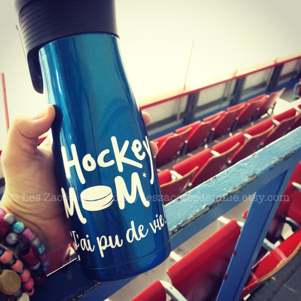 Décalque "Hockey mom, j'ai pu de vie ! " - Les Zacôtés d’Emilie