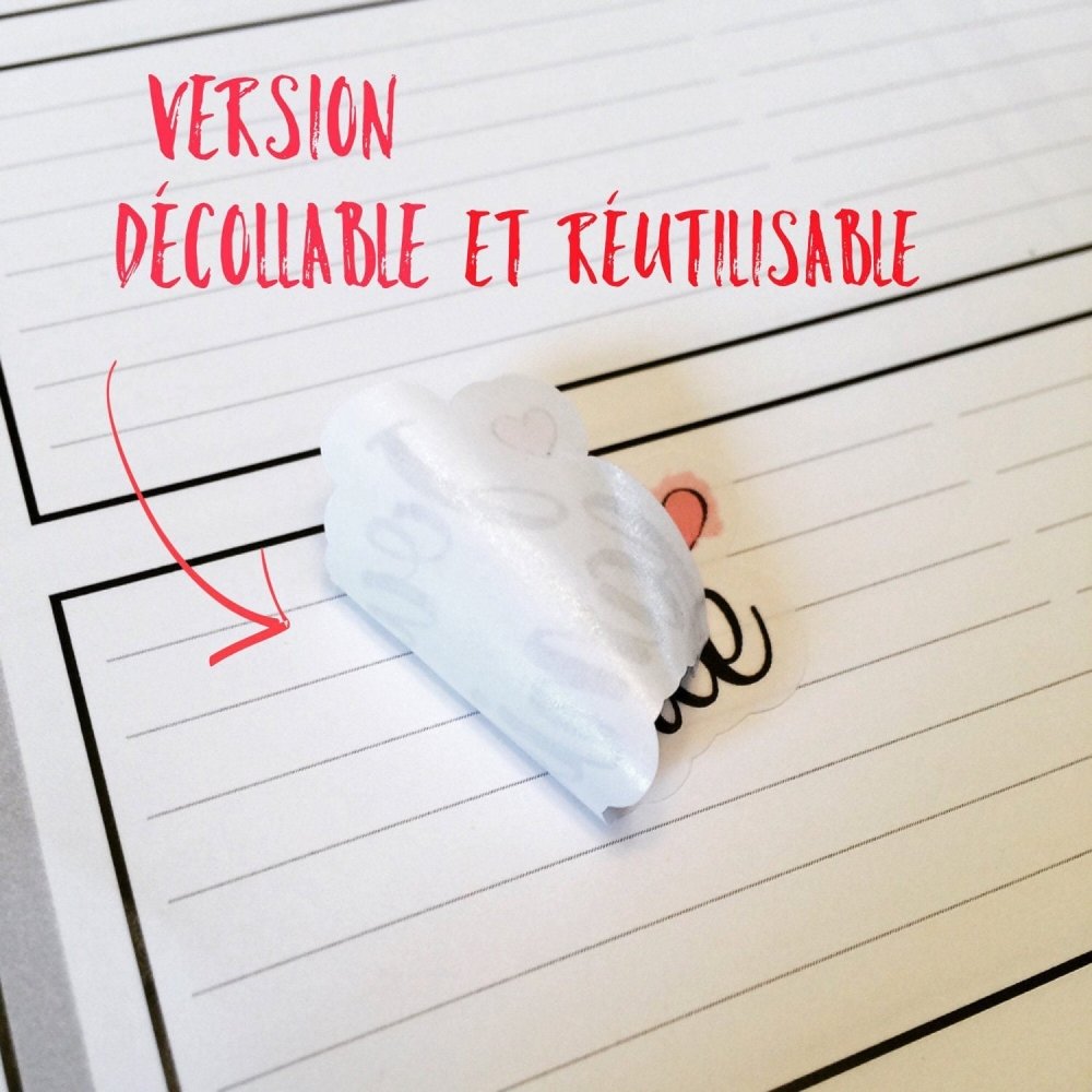 Lot d'autocollants à colorier de pirate - Les Zacôtés d’Emilie