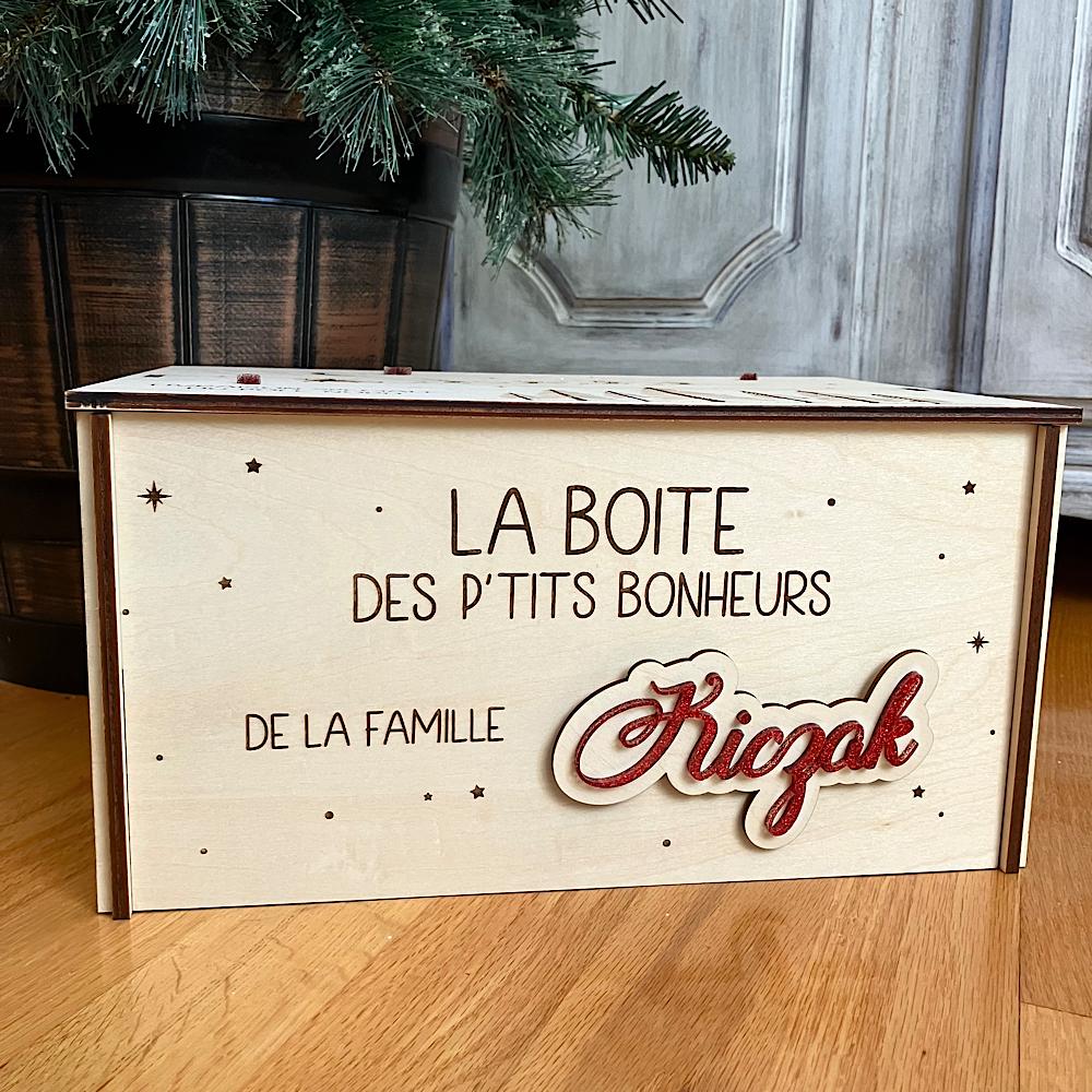 La boite des p'tits bonheurs (version Noël)