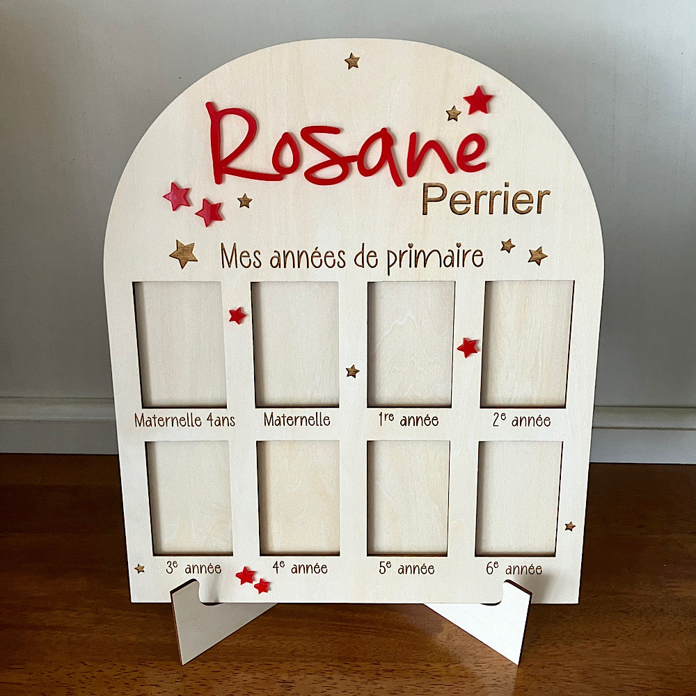 Cadre photos pour le primaire