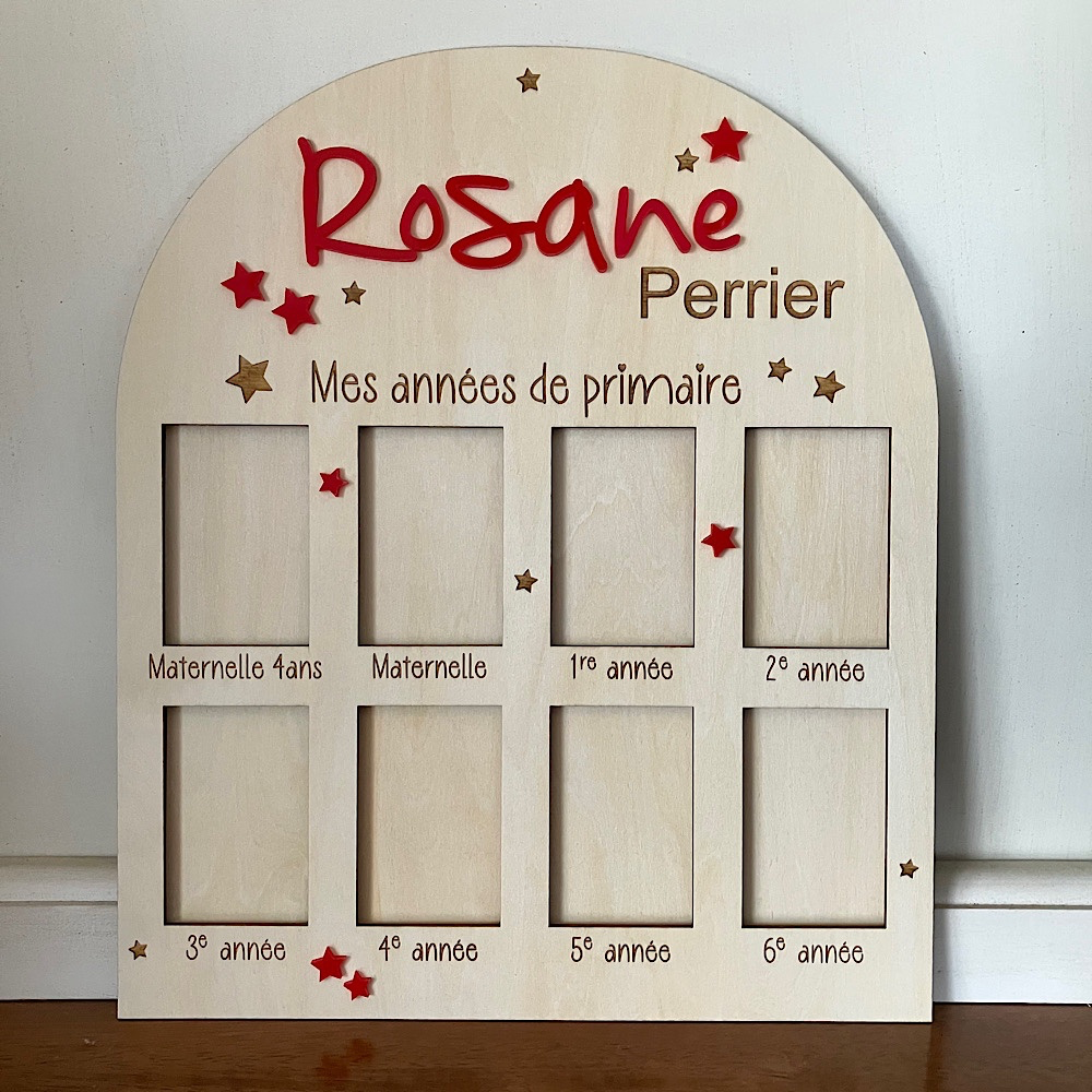 Cadre photos pour le primaire