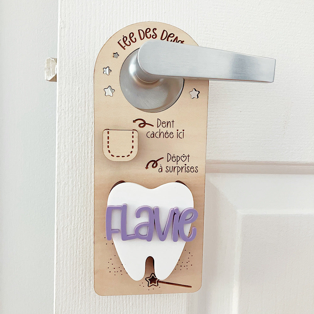 Accroche porte pour la Fée des dents