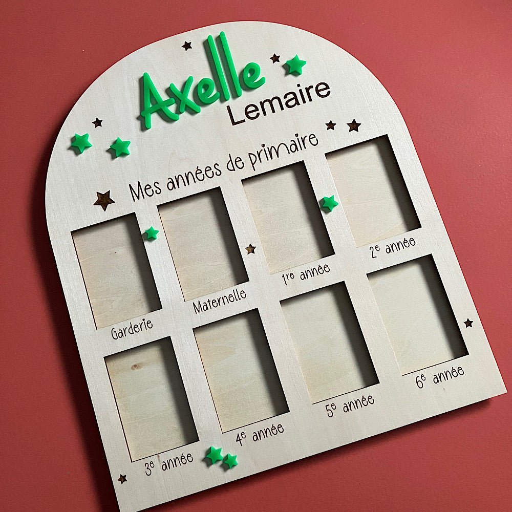 Cadre photos pour le primaire - Les Zacôtés d’Emilie