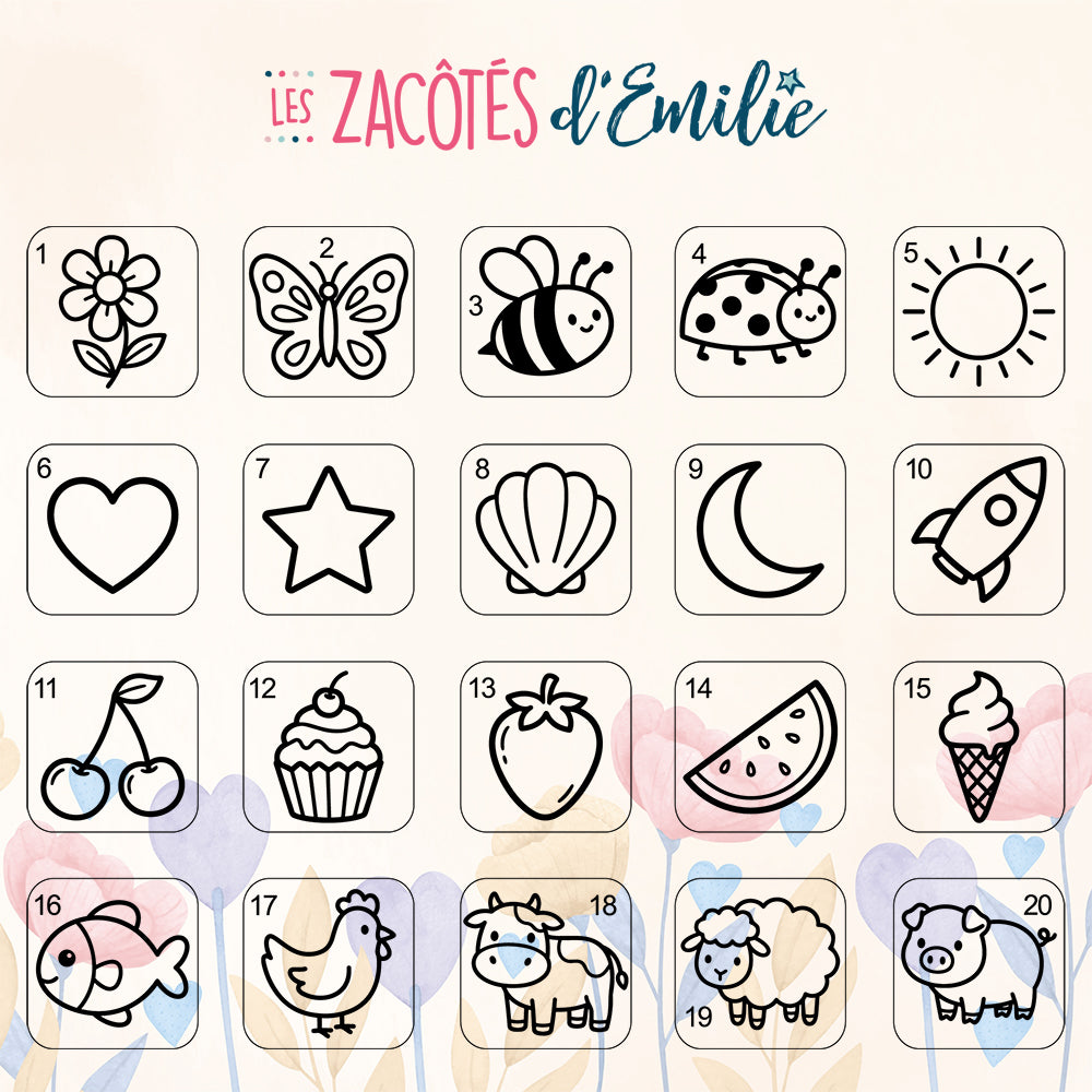 Bande antidérapante personnalisée pour verre et gobelet