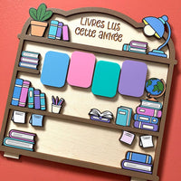 Compteur de livres - Les Zacôtés d’Emilie