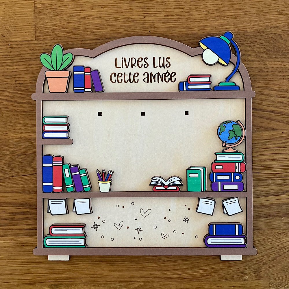 Compteur de livres - Les Zacôtés d’Emilie