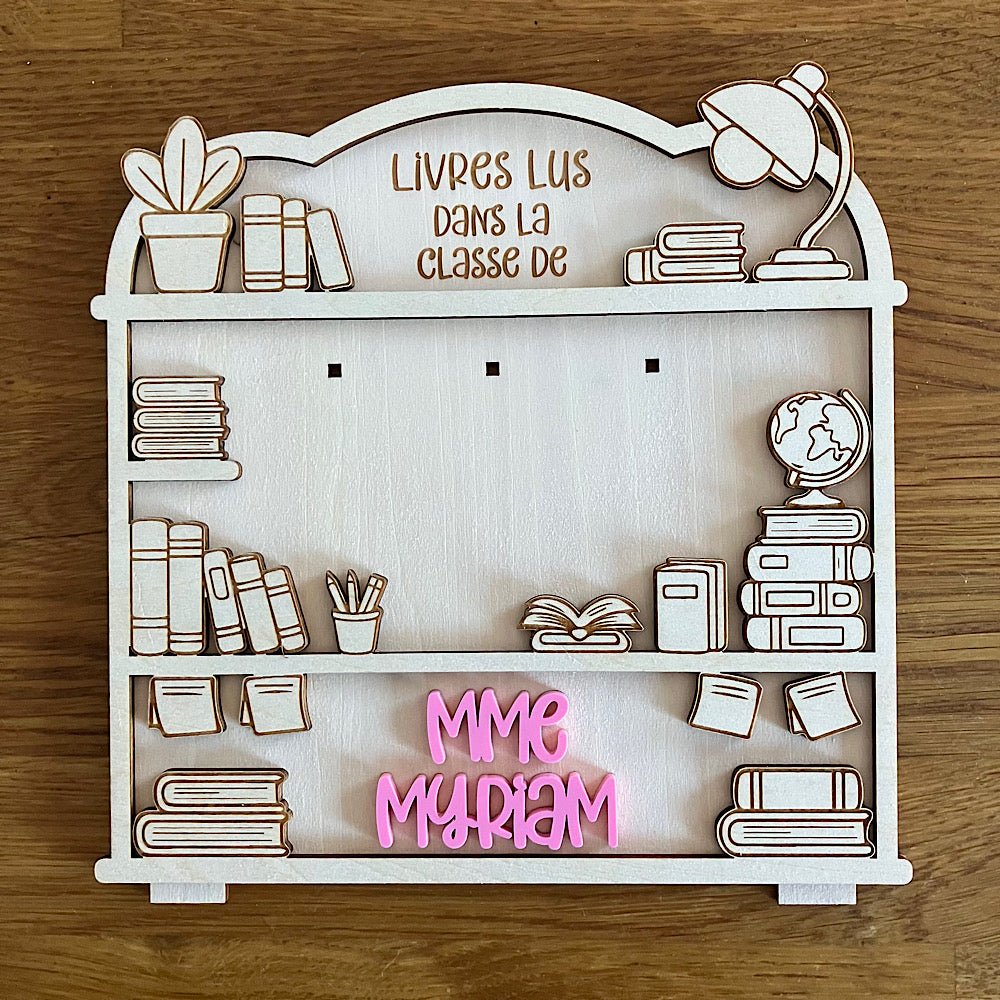 Compteur de livres - Les Zacôtés d’Emilie