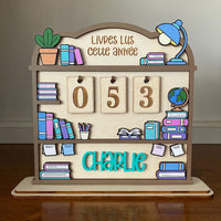 Compteur de livres - Les Zacôtés d’Emilie