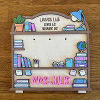 Compteur de livres - Les Zacôtés d’Emilie