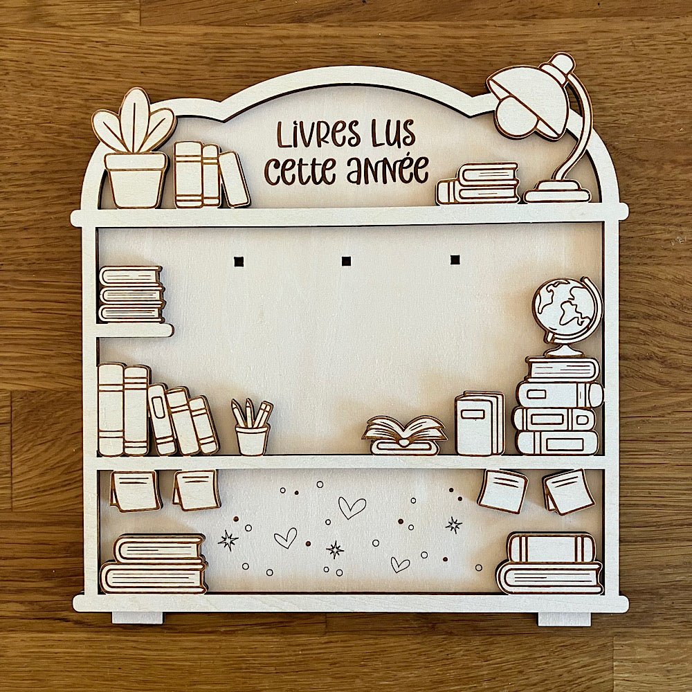 Compteur de livres - Les Zacôtés d’Emilie