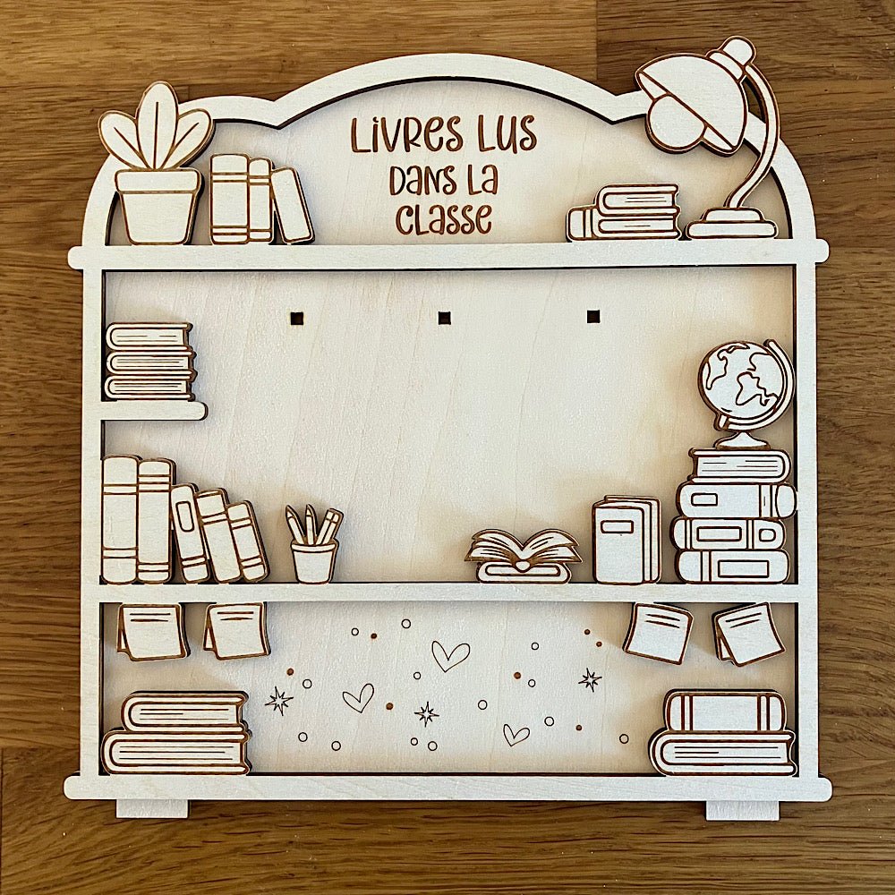 Compteur de livres - Les Zacôtés d’Emilie