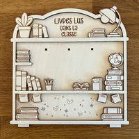 Compteur de livres - Les Zacôtés d’Emilie