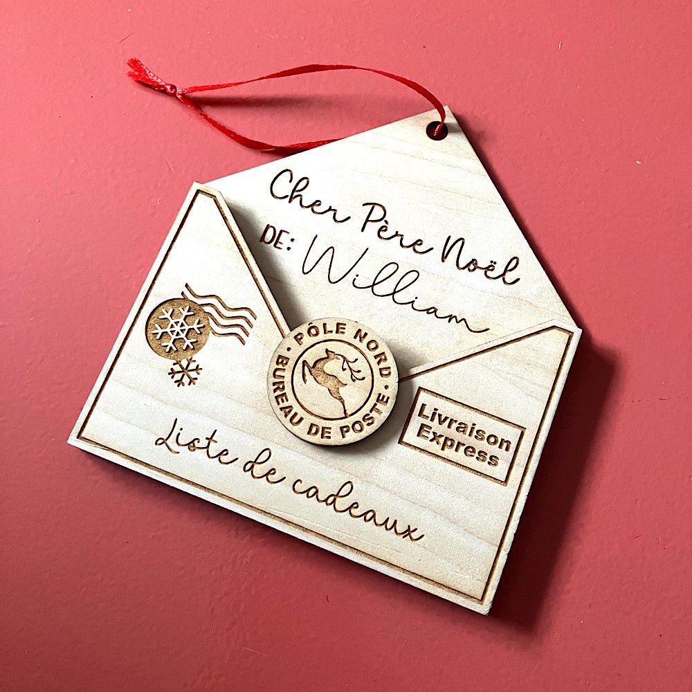 Lettre au Père Noël: de WILLIAM - Les Zacôtés d’Emilie
