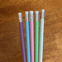 Lot de 10 crayons de plomb avec texte personnalisé - Les Zacôtés d’Emilie