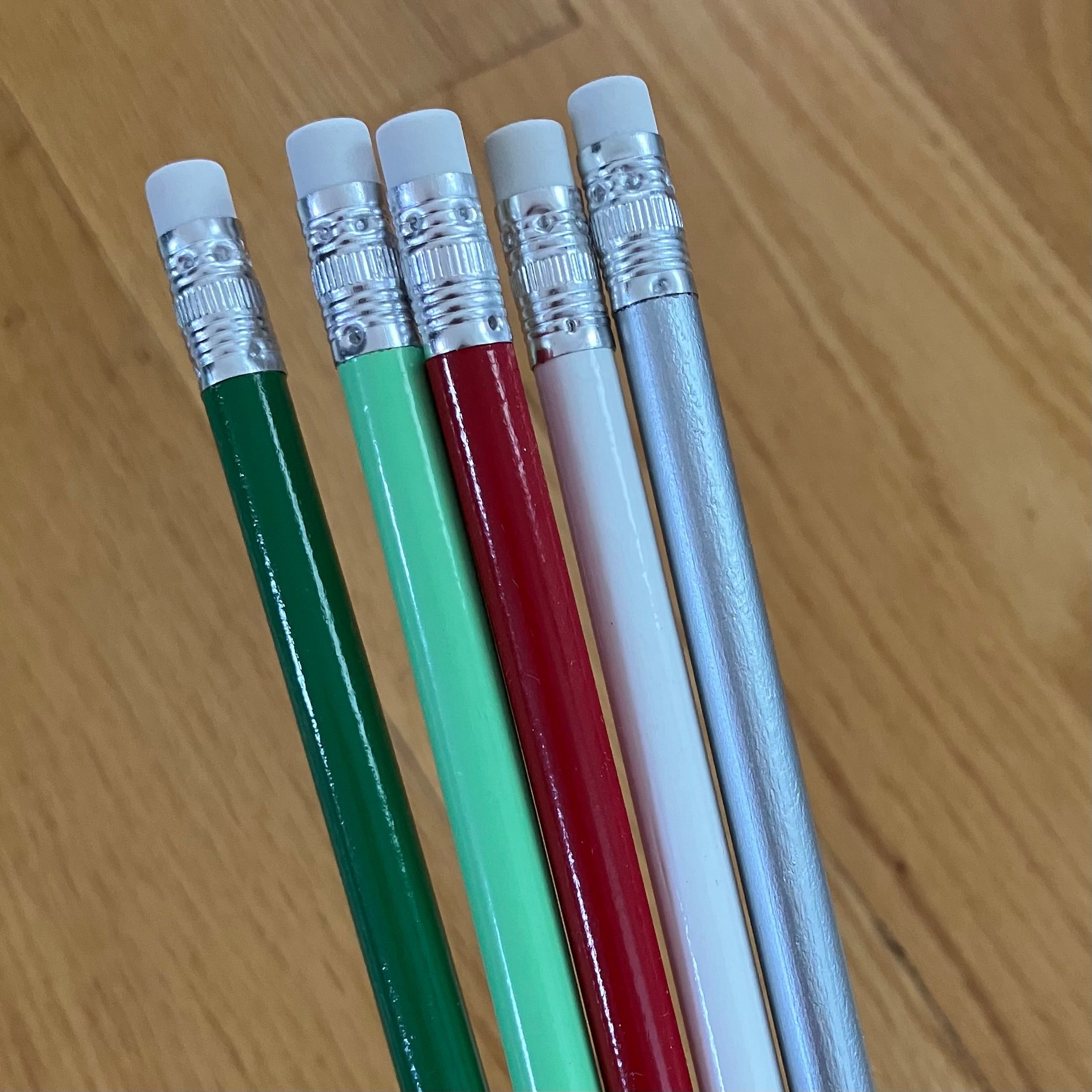 Lot de 10 crayons de plomb avec texte personnalisé - Les Zacôtés d’Emilie