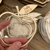 Ornement en forme de pomme - Les Zacôtés d’Emilie