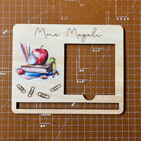 Porte bloc - notes MME MAGALI - Les Zacôtés d’Emilie