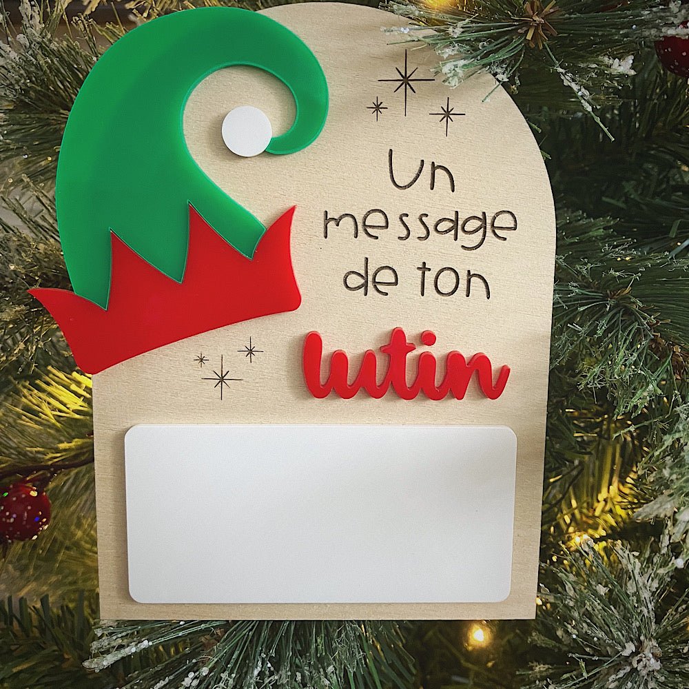 Tableau messages de ton lutin - Les Zacôtés d’Emilie